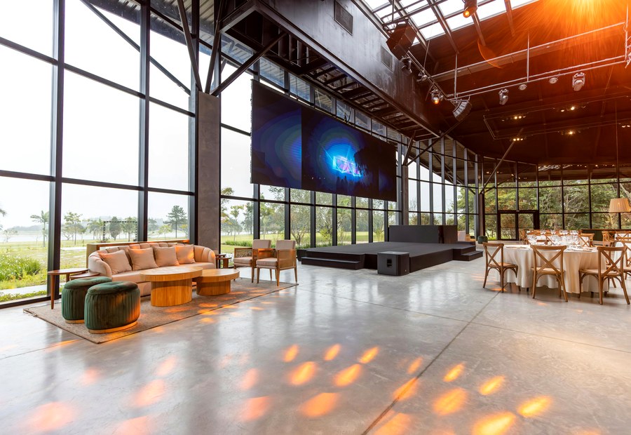 Modern hall for professional events